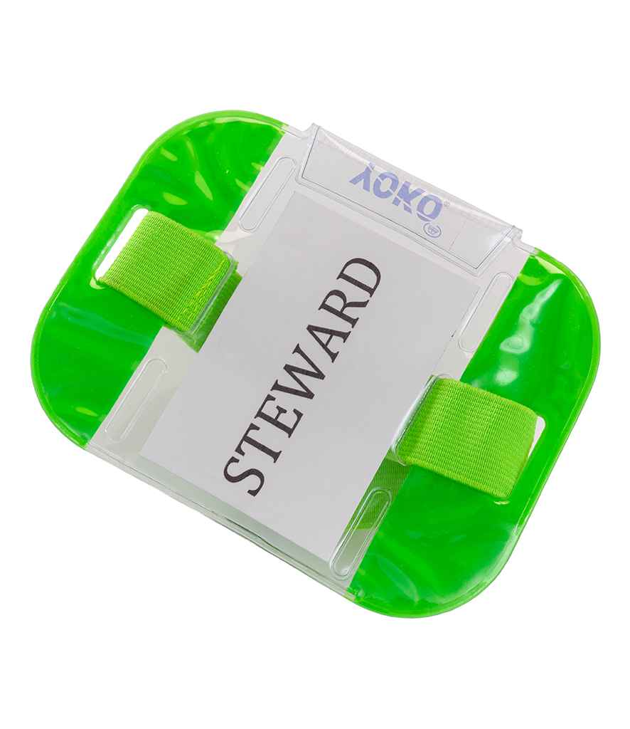 Yoko ID Arm Band | Paramedic Green Accessory - Lancashire Teamwear