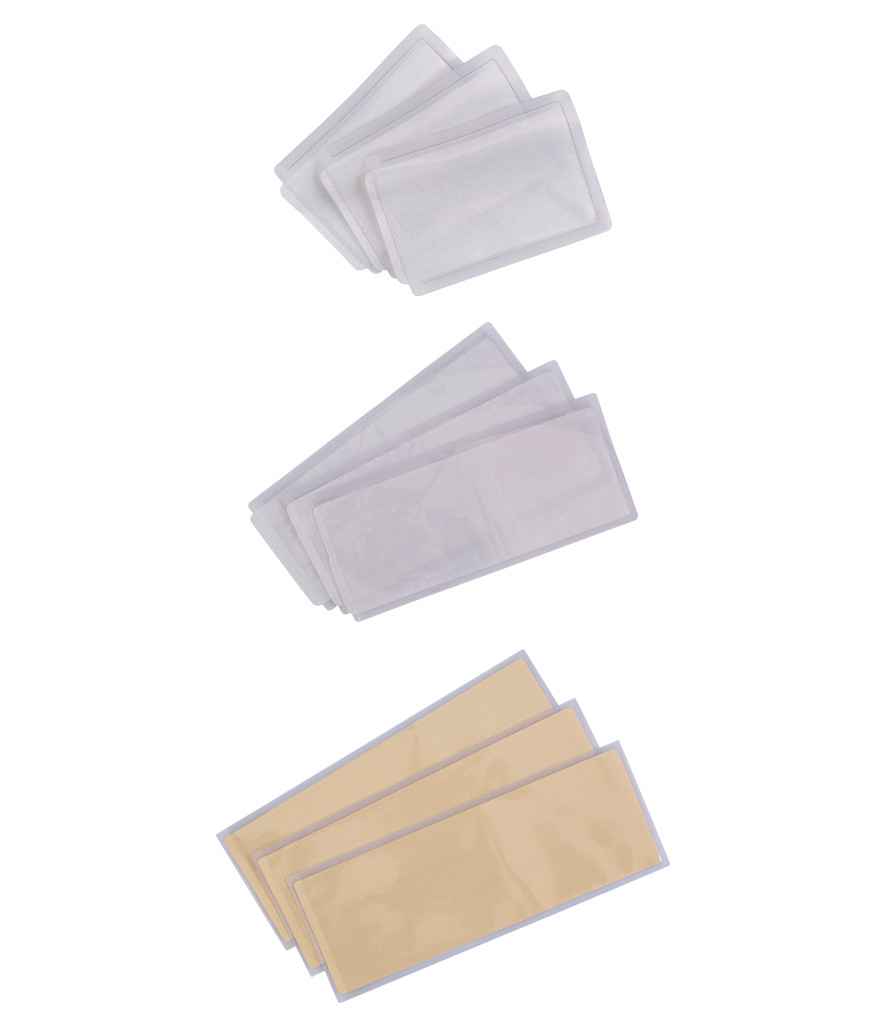 Yoko Heat Apply ID Pocket | Clear Accessory - Lancashire Teamwear