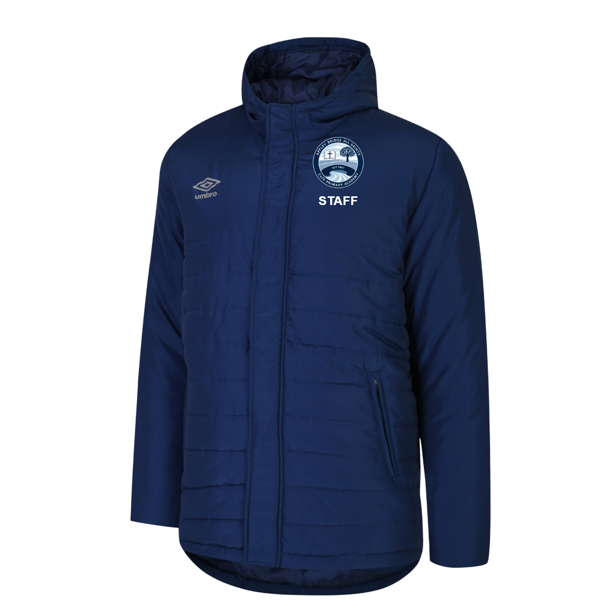Bench Jacket Navy centre smaller crest