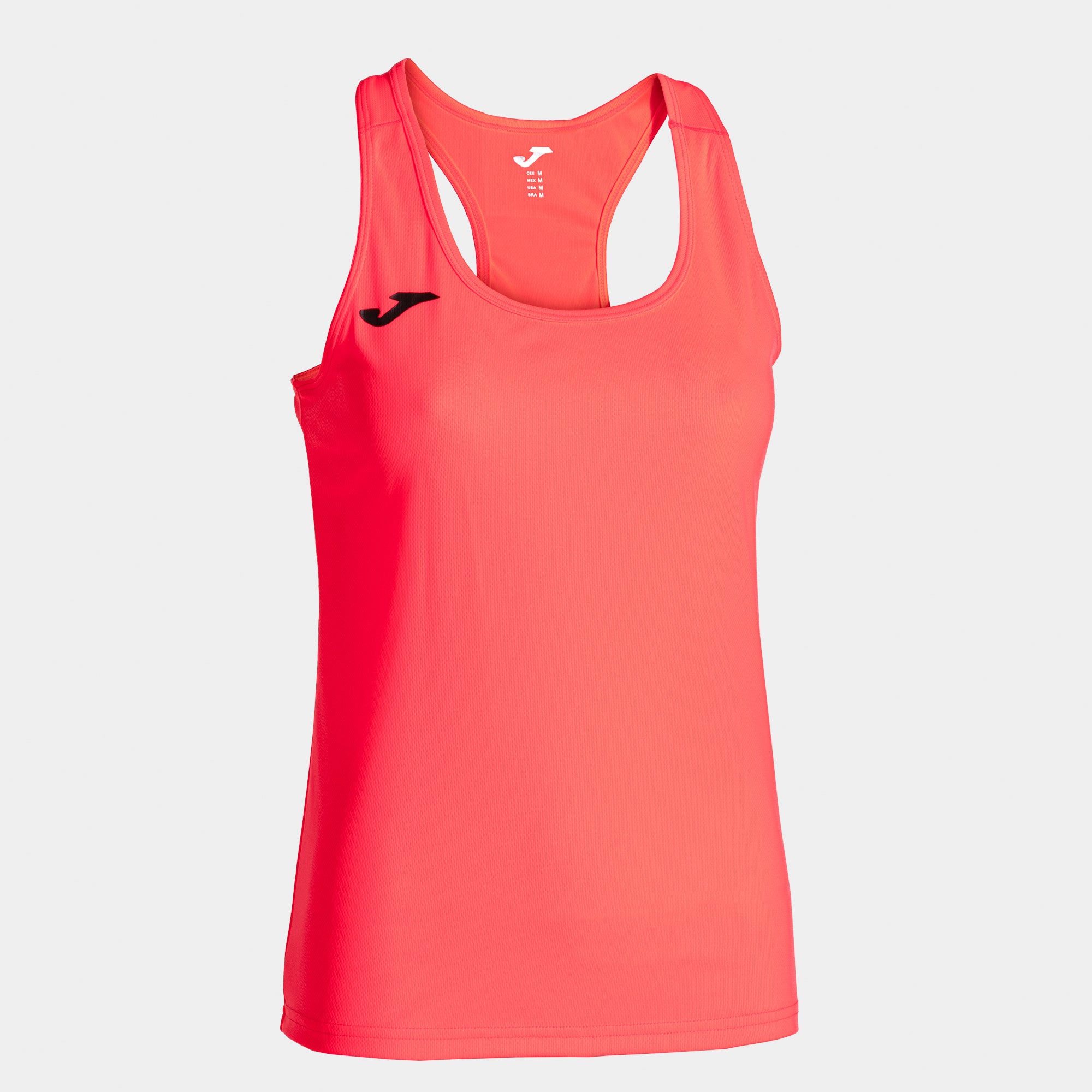 SLEEVELESS T-SHIRT COMBI SIENA CORAL FLOURESCENT WOMEN - Joma CAMISETA - Lancashire Teamwear