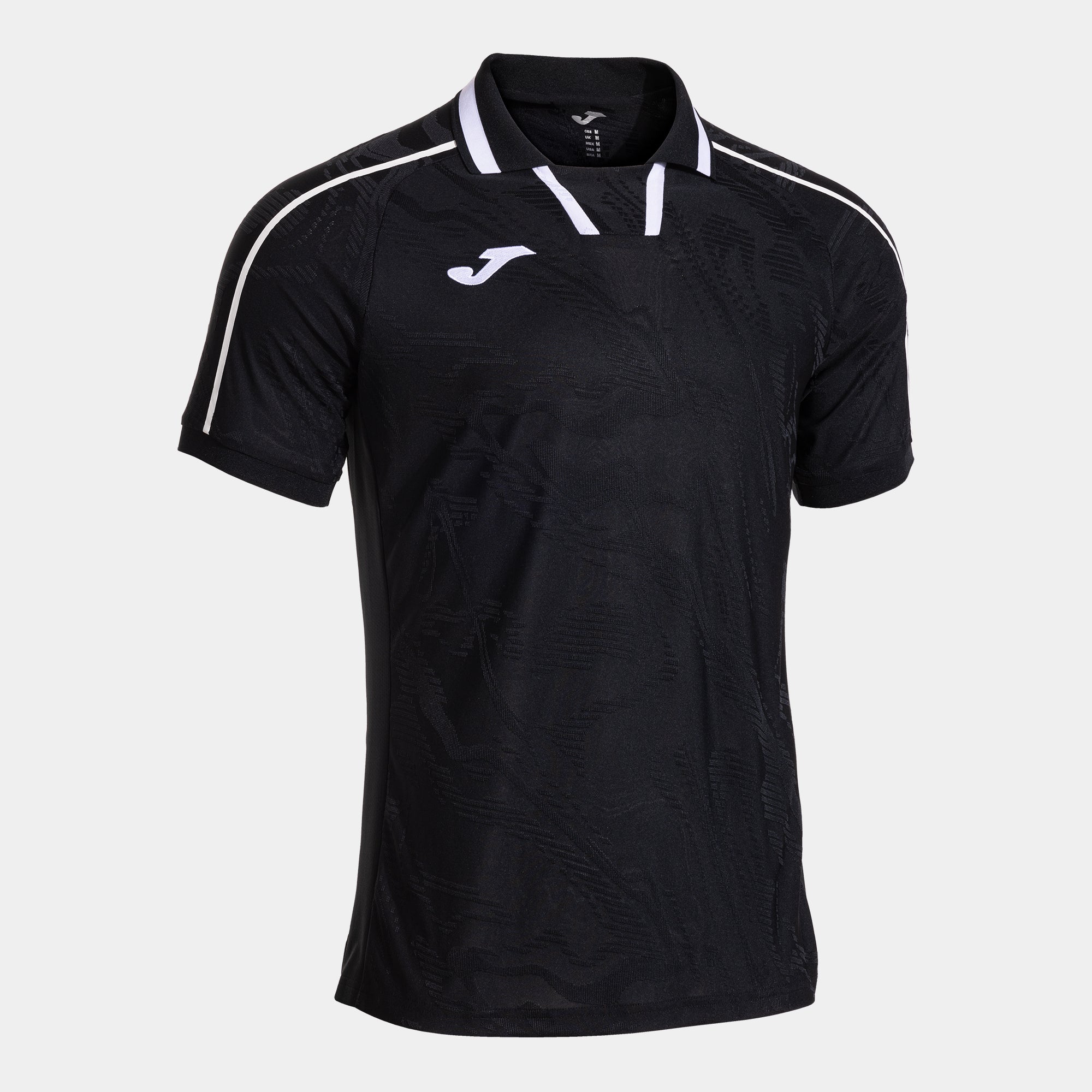 Joma Short Sleeve T-Shirt Black White