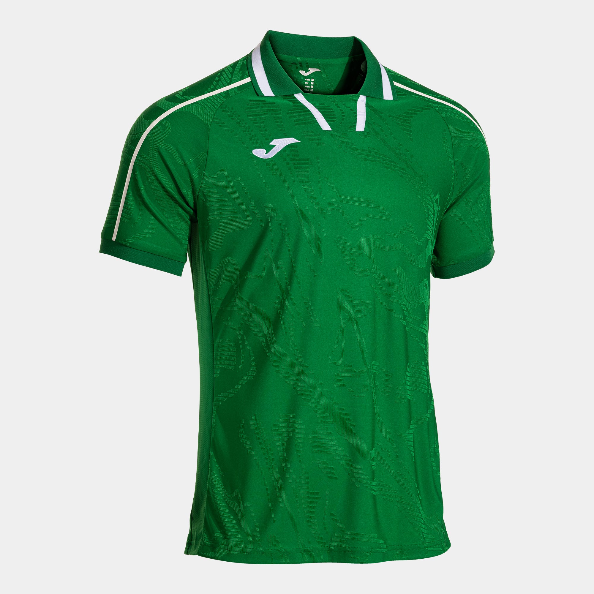 Joma Short Sleeve T-Shirt Green White