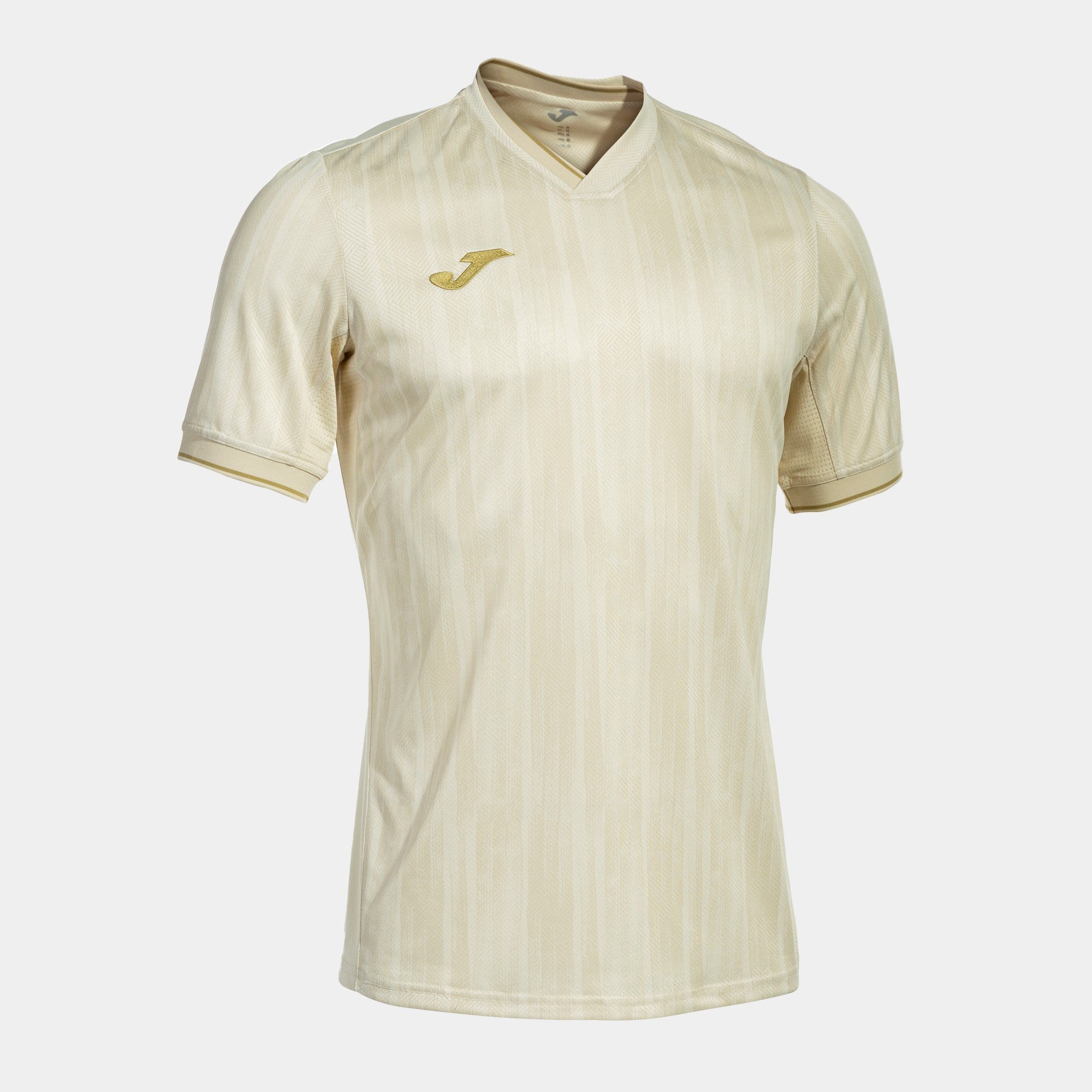Joma Gold Vi Short Sleeve T-Shirt Beige Gold