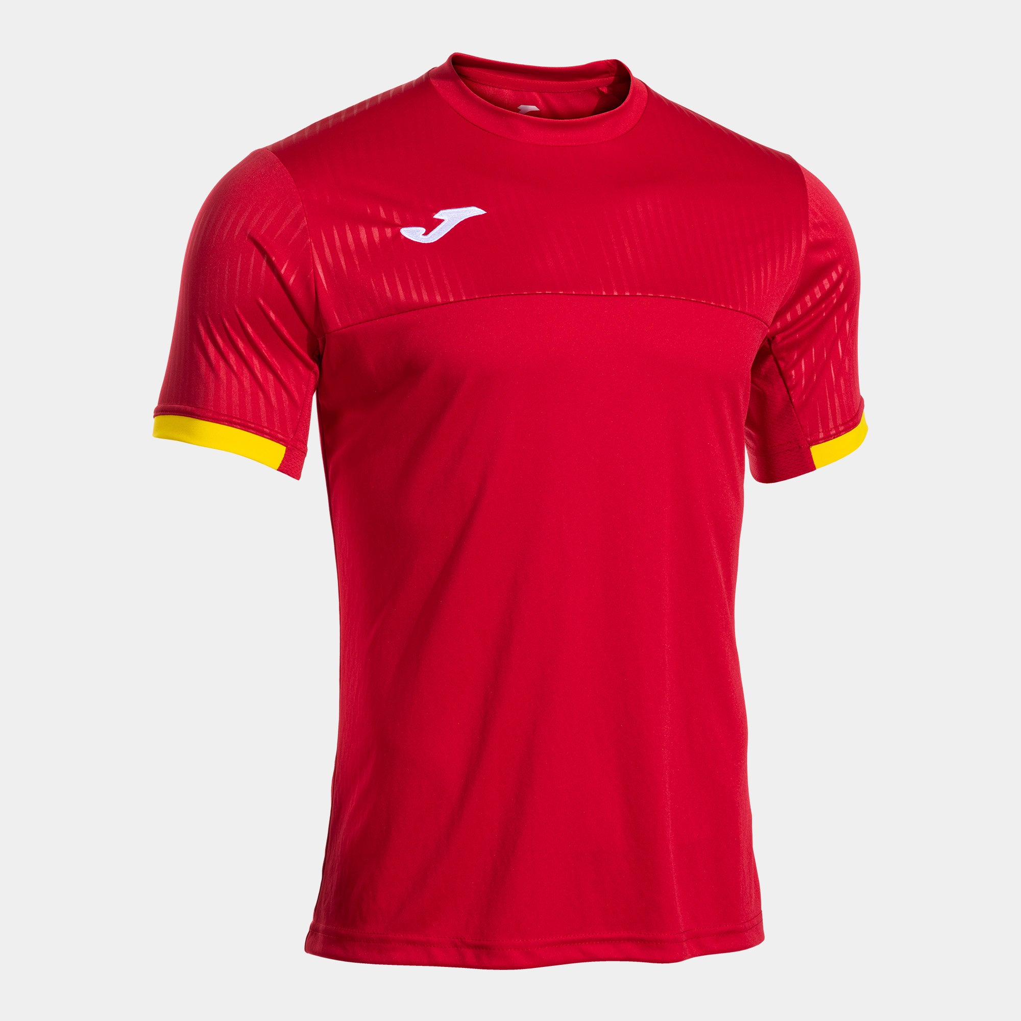 Joma Montreal Short Sleeve T-Shirt Red Yellow
