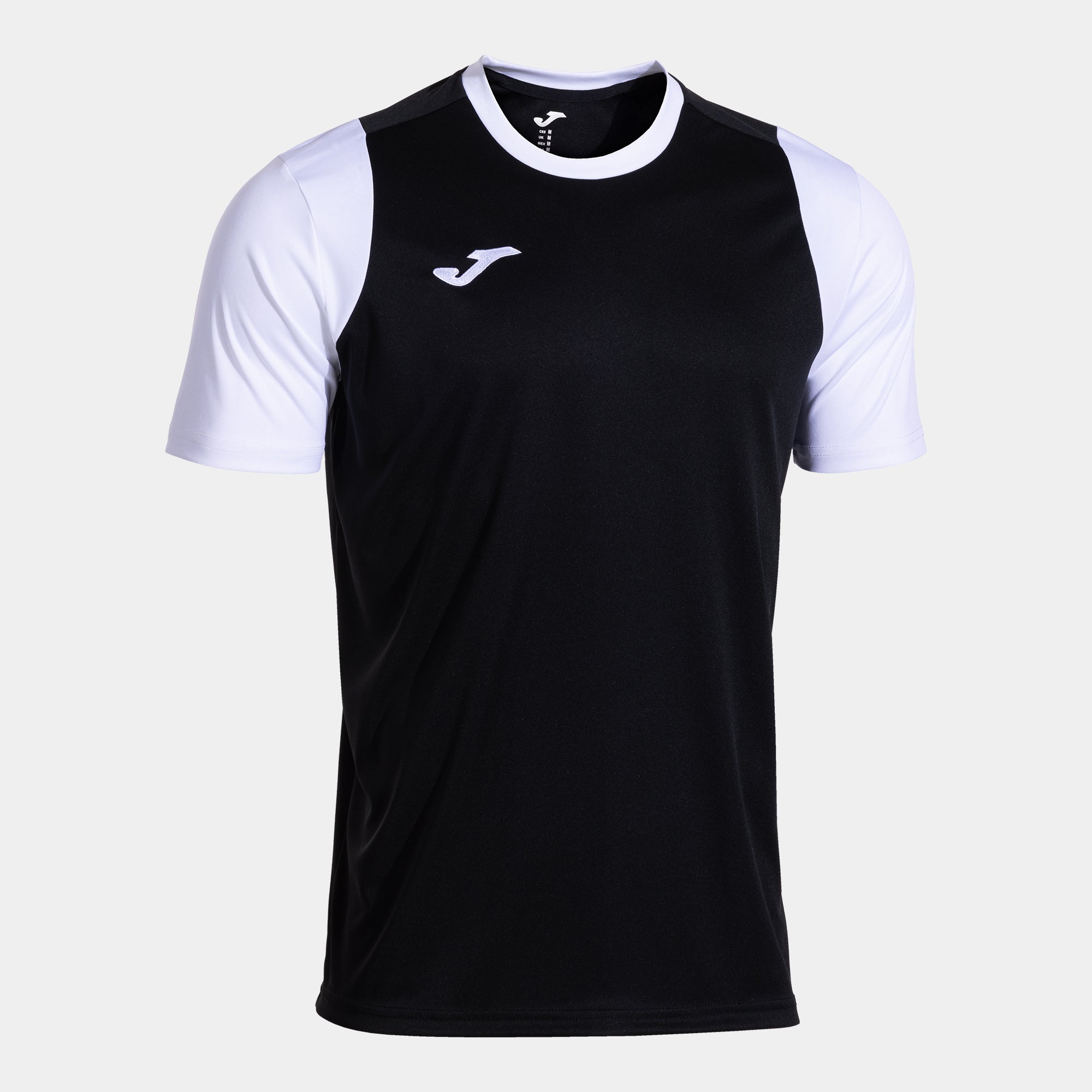 Joma Final Basket Ii Short Sleeve T-Shirt Black White