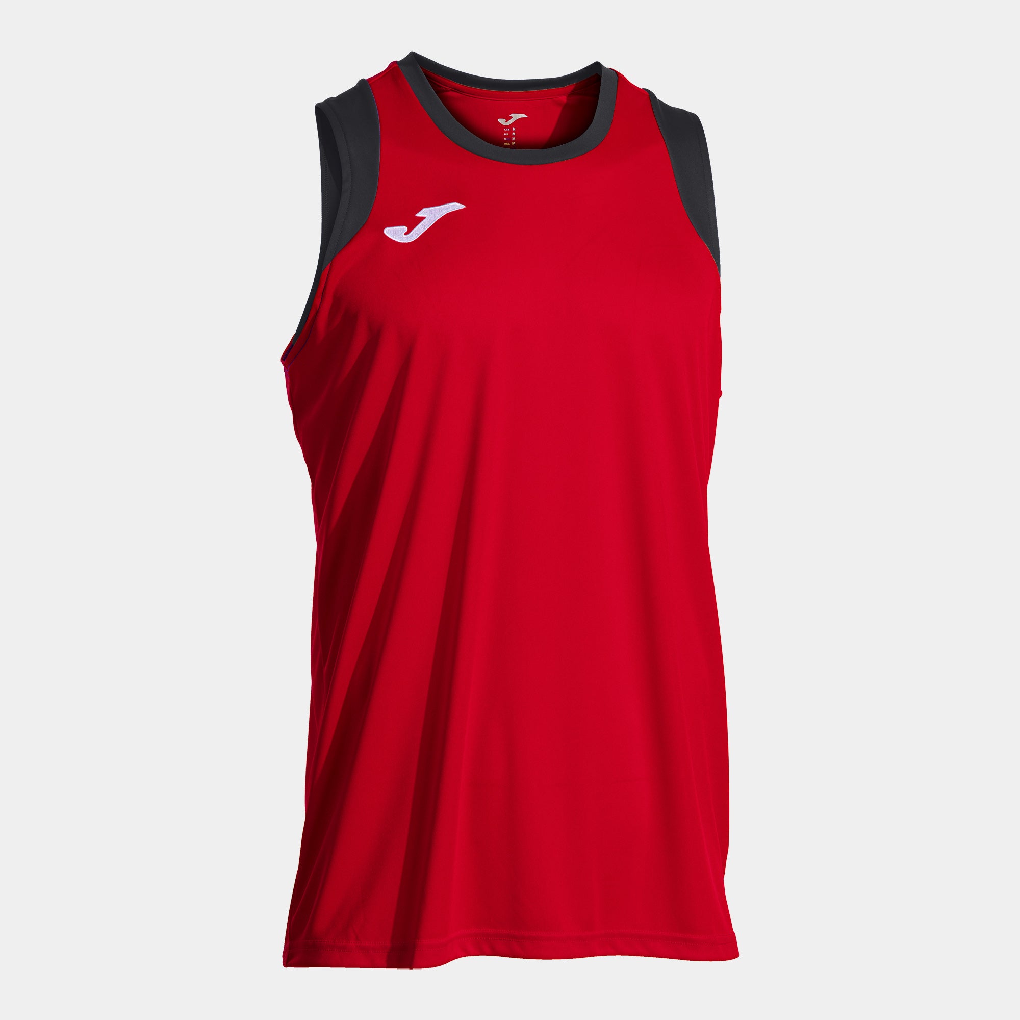 Joma Final Basket Iii Sleeveless Shirt Red Black