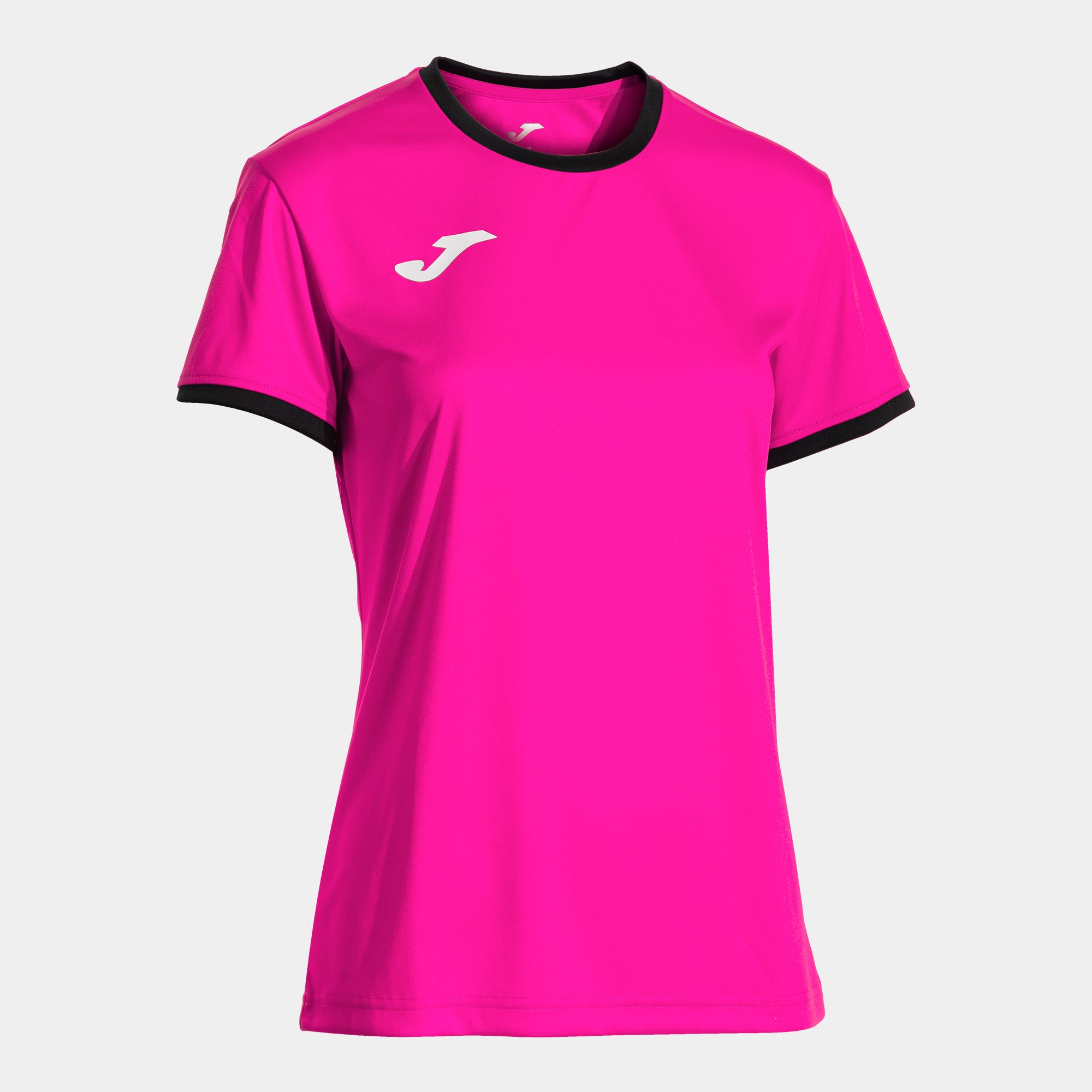 COMBI PREMIUM SHORT SLEEVE T-SHIRT FLUOR PINK BLACK - Joma CAMISETA - Lancashire Teamwear