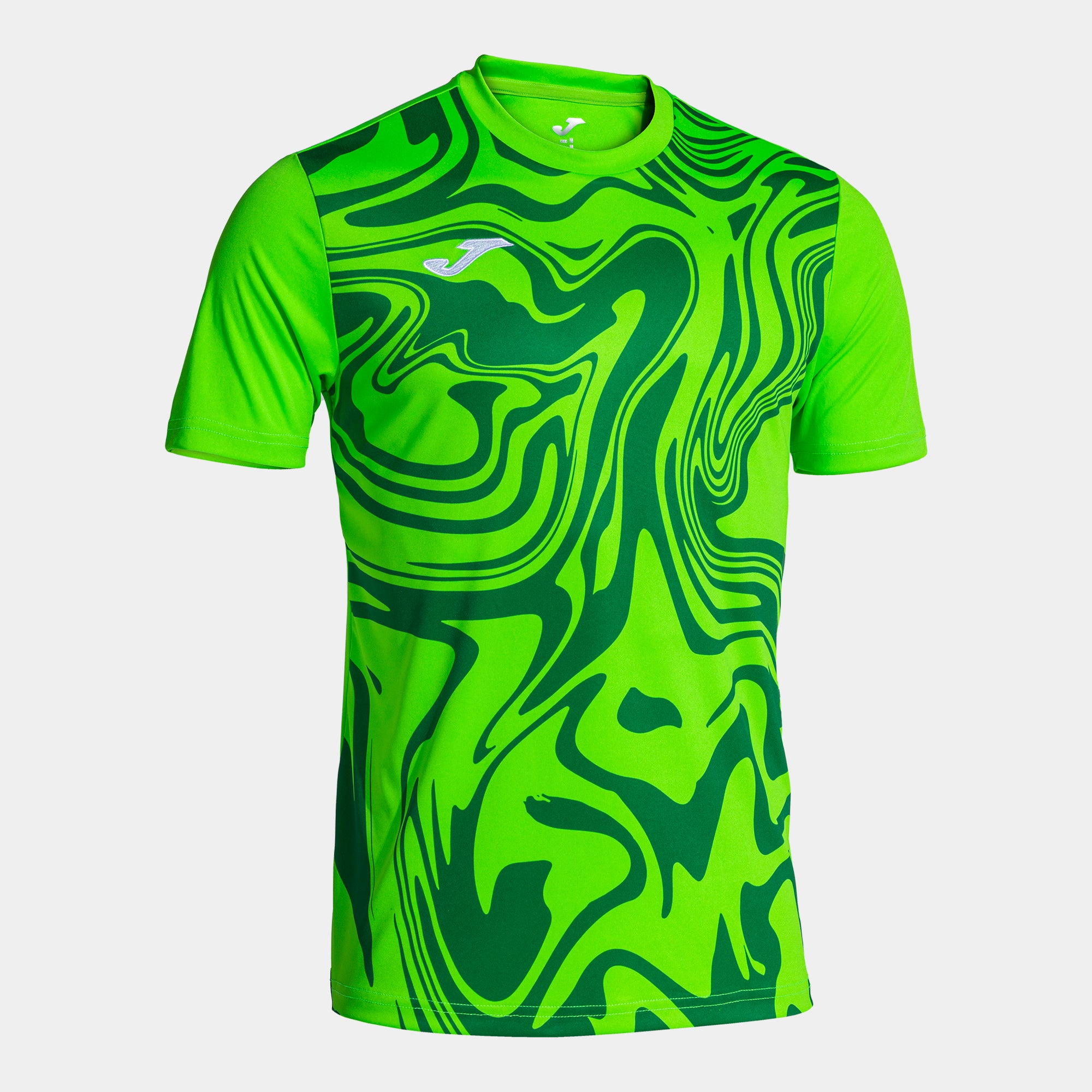 Joma Lion Ii Short Sleeve T-Shirt Fluor Green
