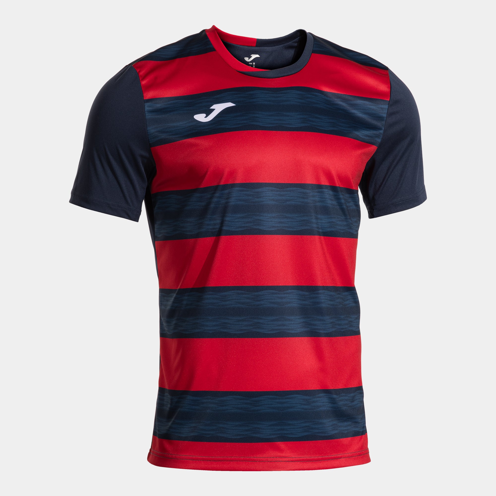 Joma Performance Short Sleeve T-Shirt Navy Blue Red