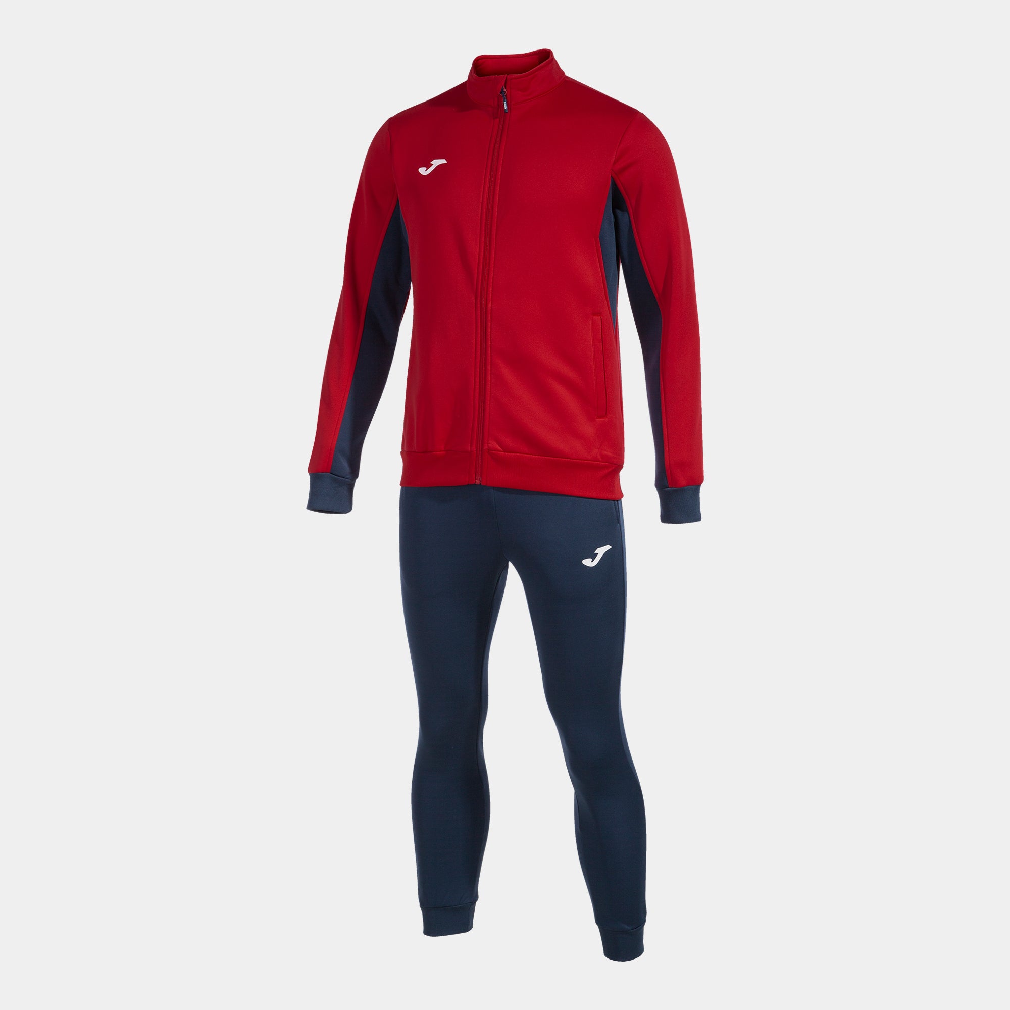Joma Lisboa Tracksuit Red Navy