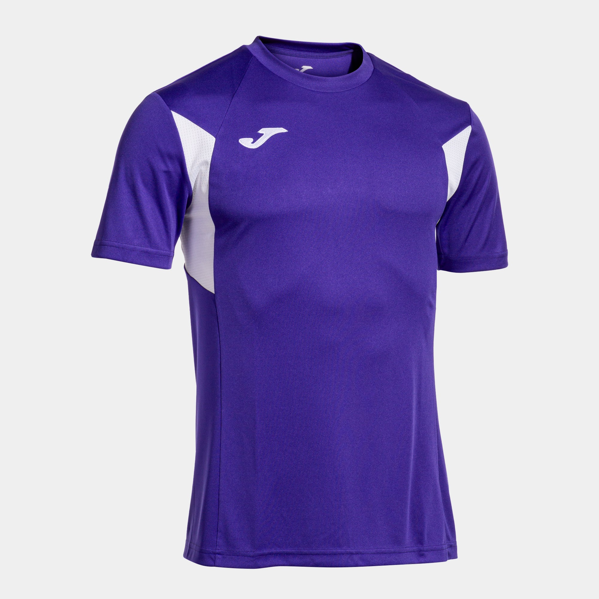 Joma Winner Iii Short Sleeve T-Shirt Violet White