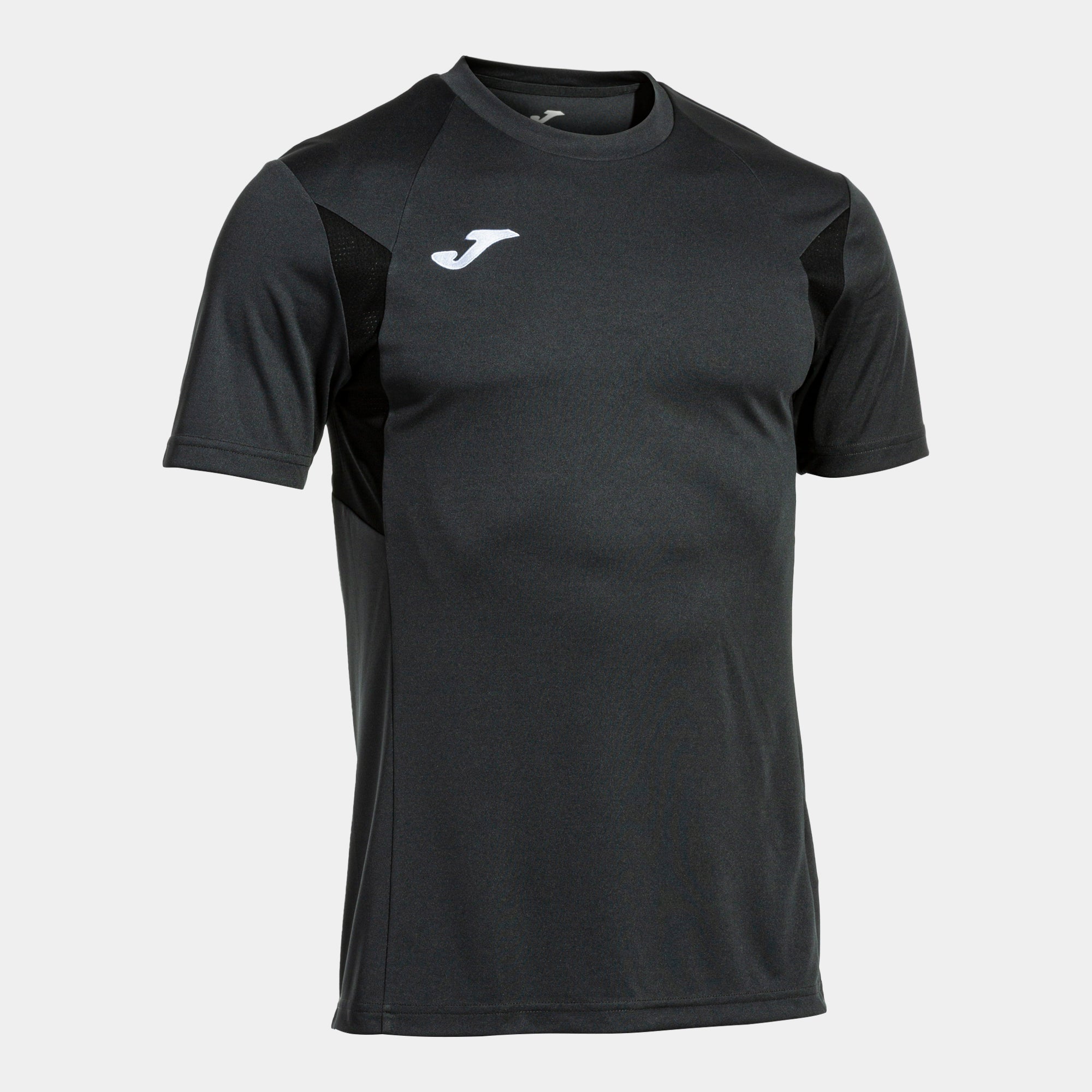 Joma Winner Iii Short Sleeve T-Shirt Anthracite Black