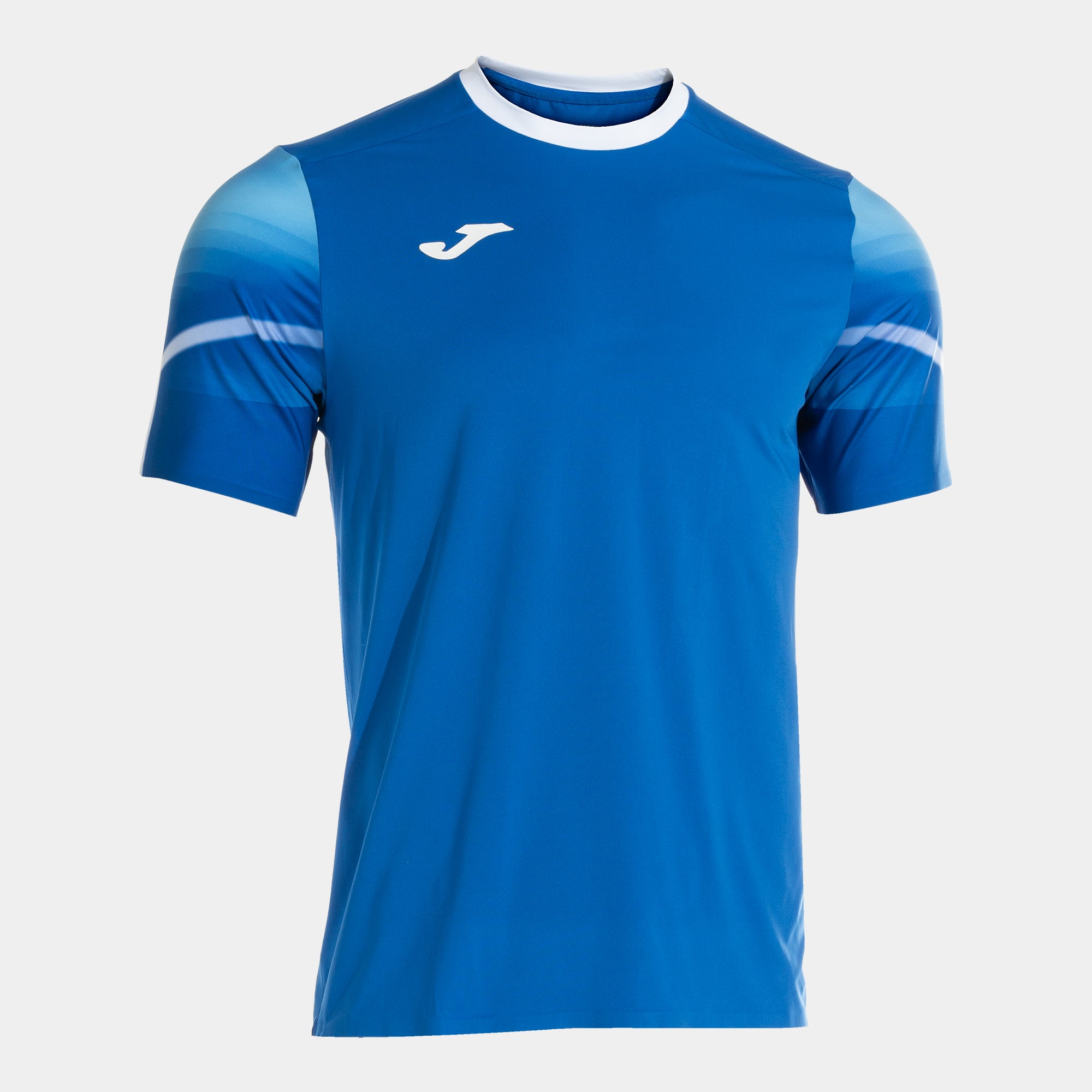 Joma Elite Xi Short Sleeve T-Shirt Royal White