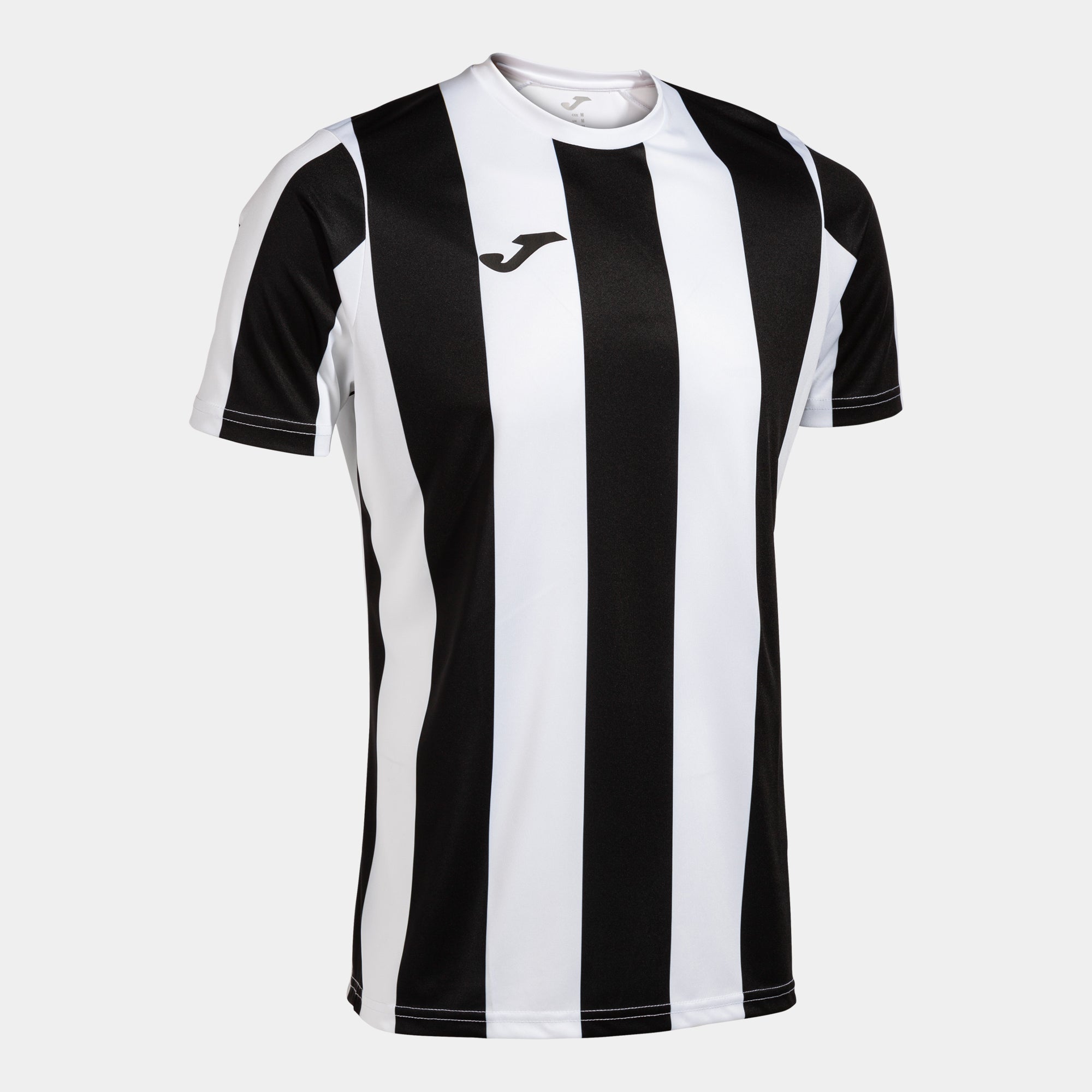 Joma Inter Iii Short Sleeve T-Shirt White Black