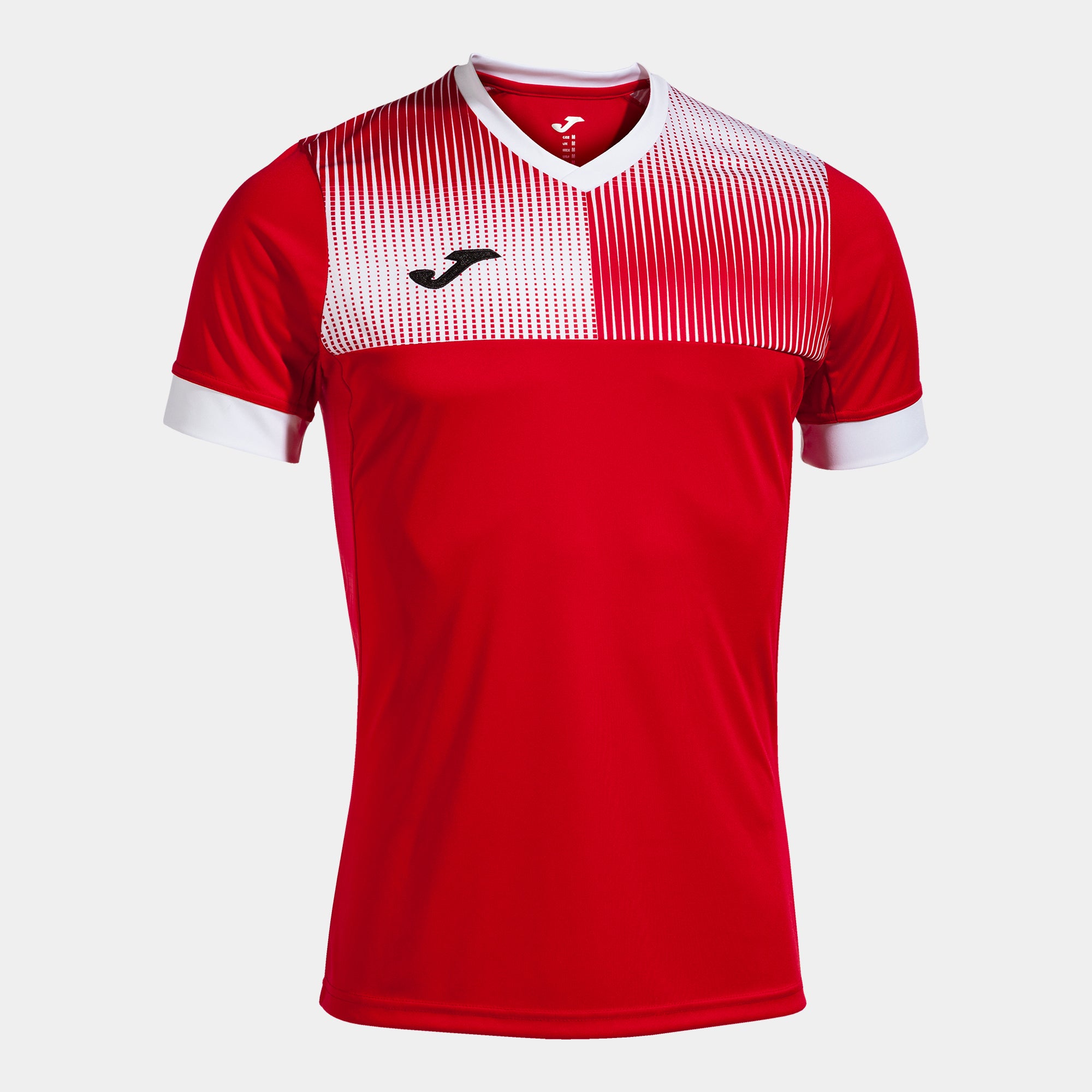 Joma Supernova Iv Short Sleeve T-Shirt Red White