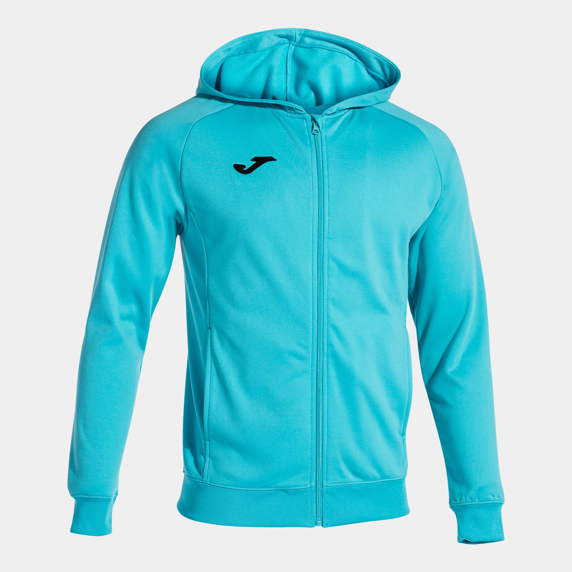 Joma Menfis Zip-Up Hoodie Fluor Turquoise