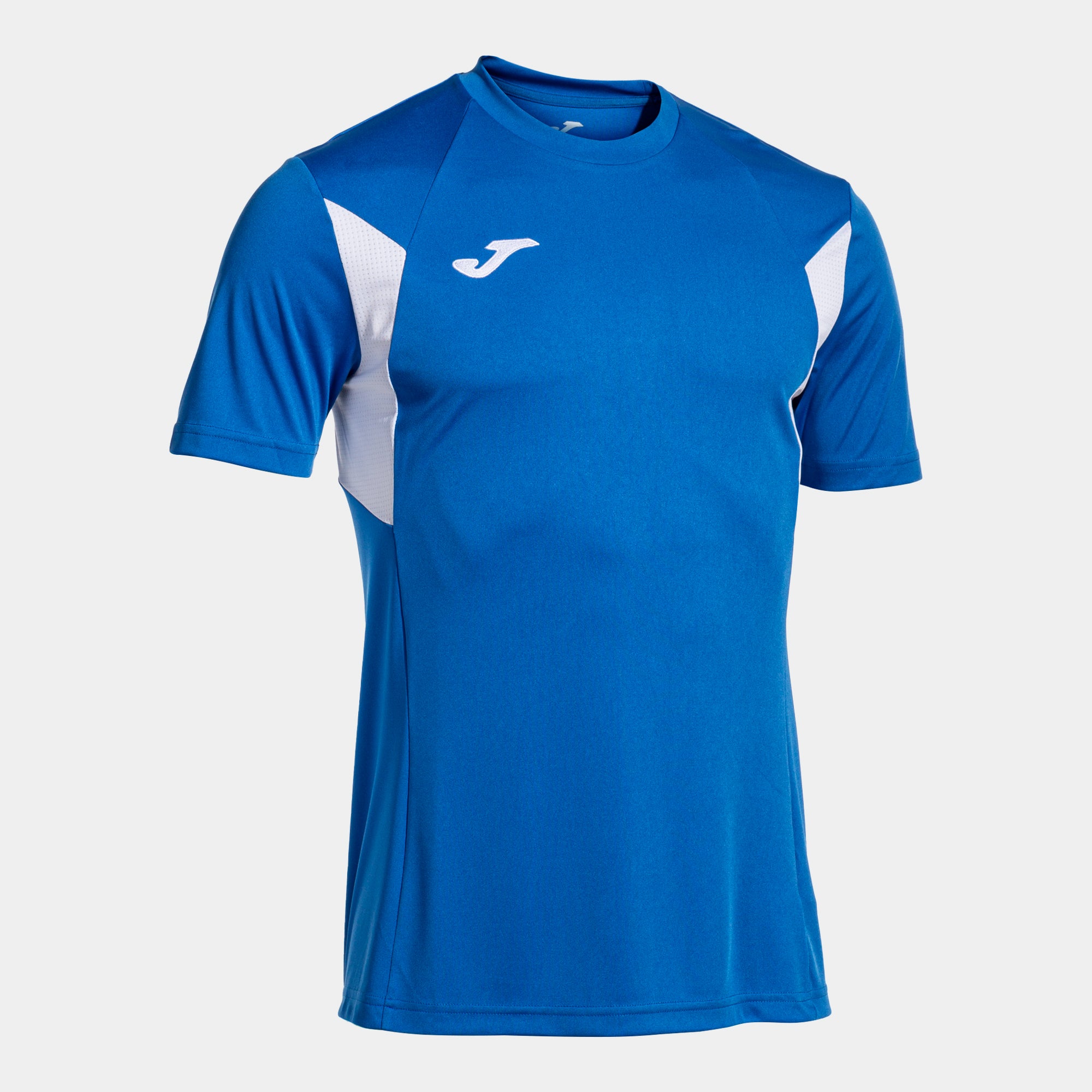 Joma Winner Iii Short Sleeve T-Shirt Royal White