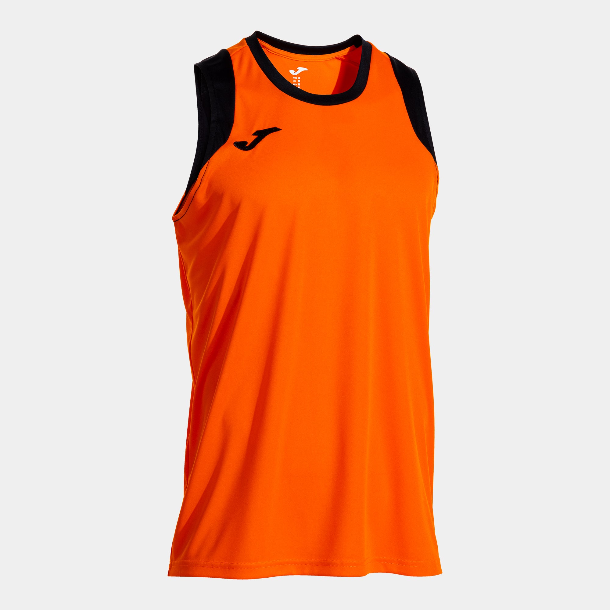 Joma Final Basket Ii Sleeveless Shirt Orange Black