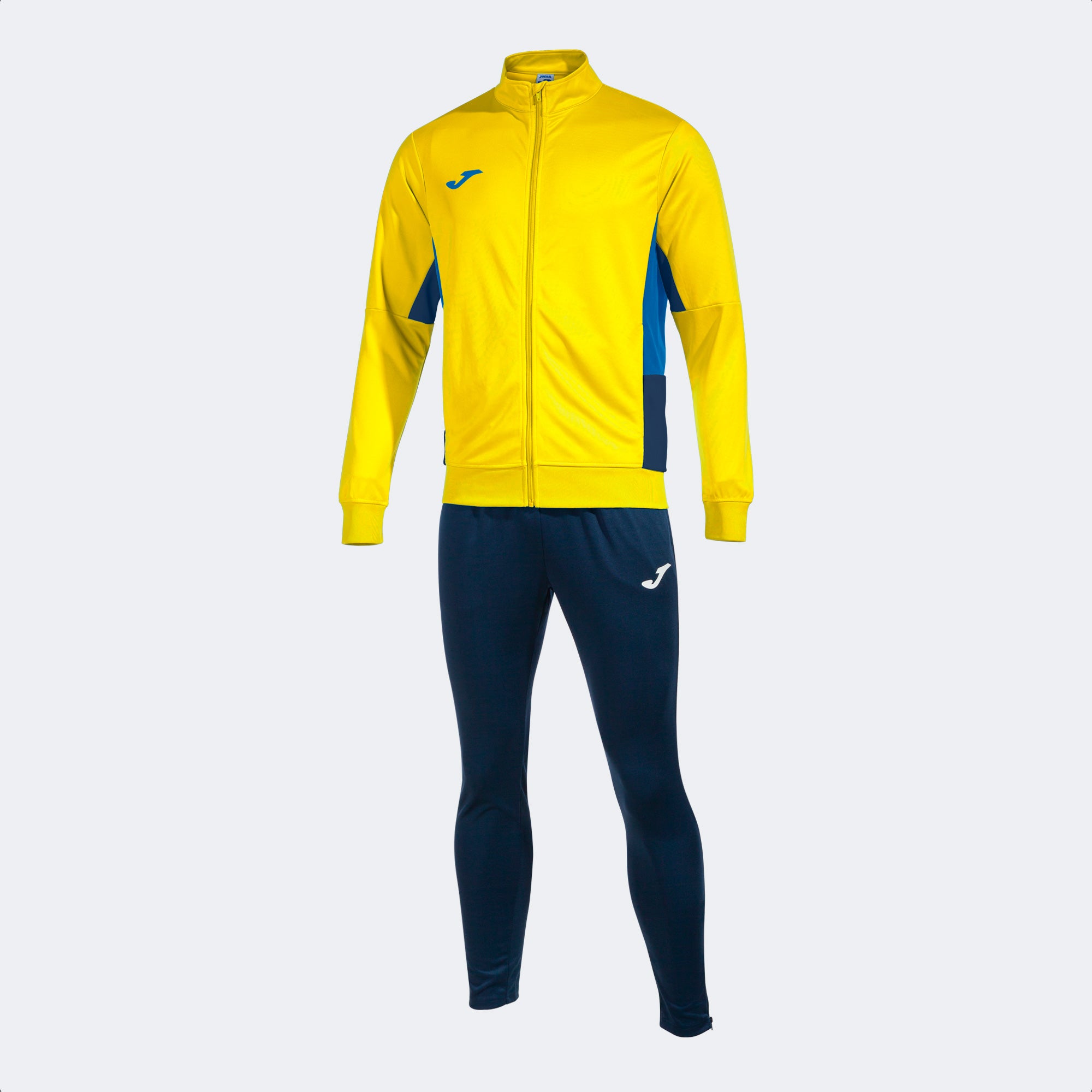 Joma Danubio Ii Tracksuit Yellow Navy Royal