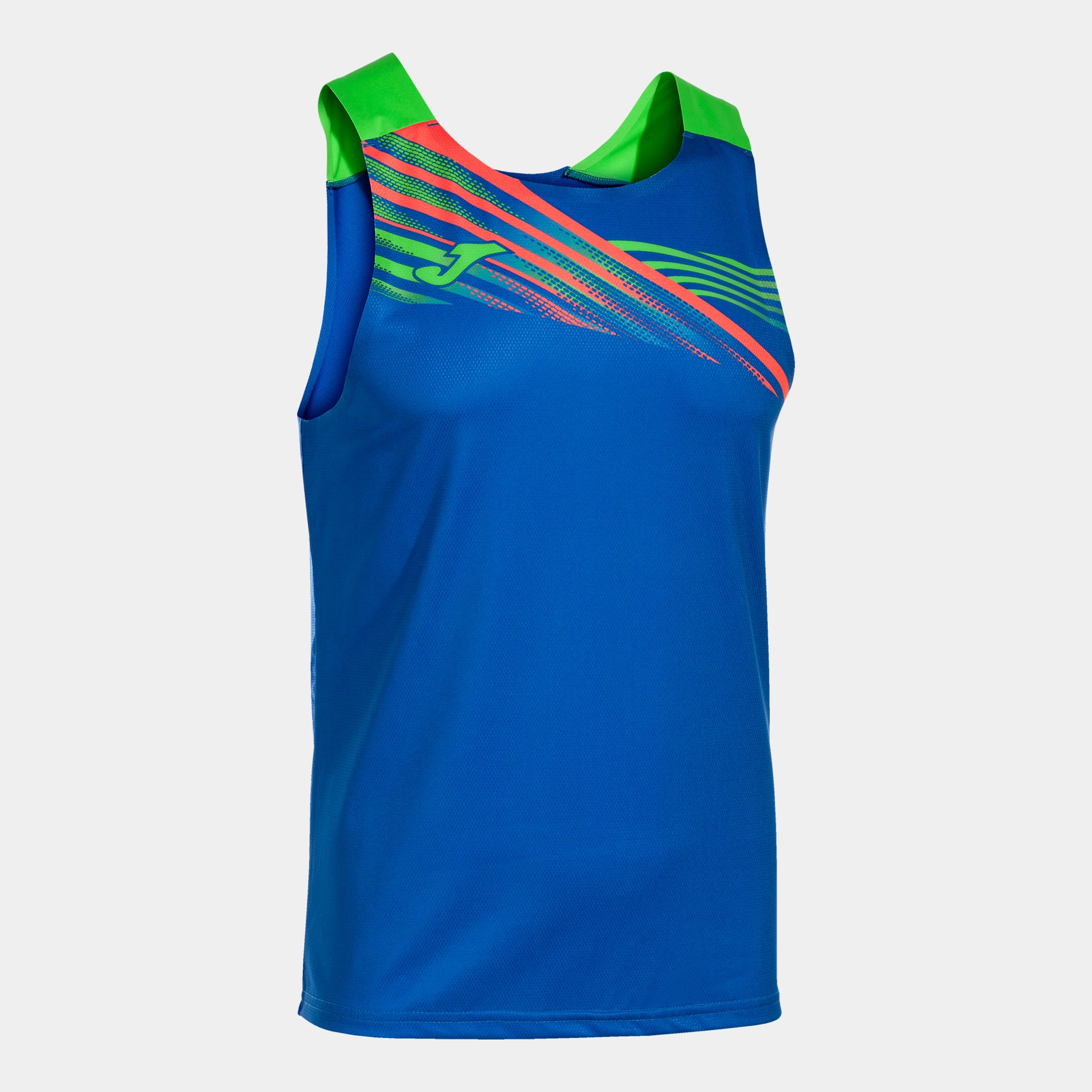 Joma Elite X Sleeveless Shirt Royal Fluor Green