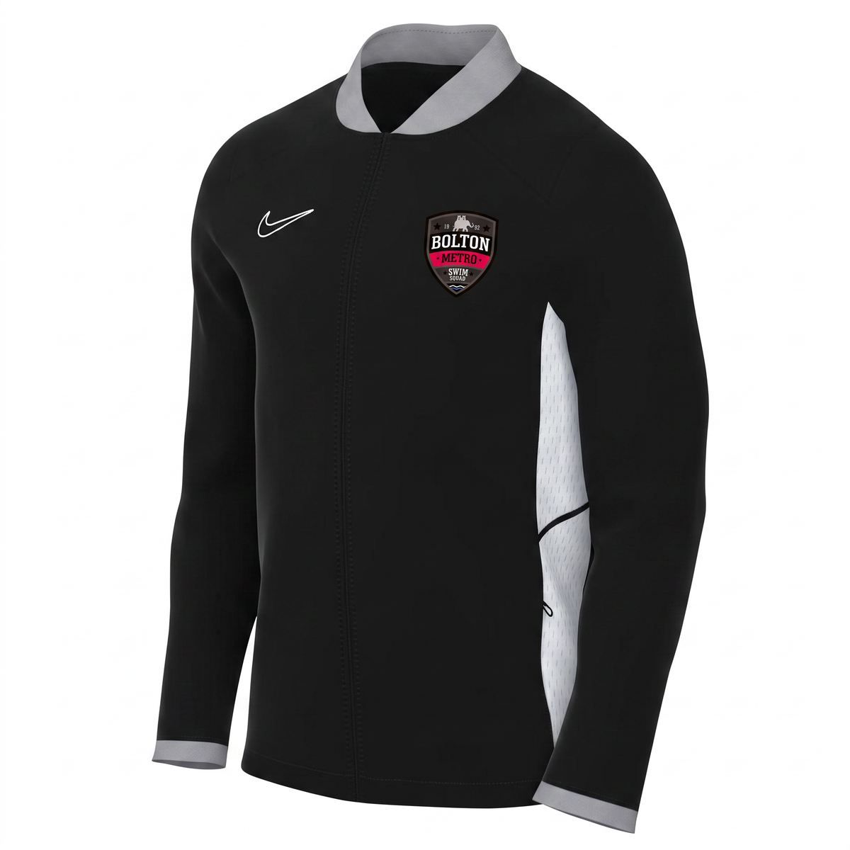 Bolton Metro Nike Dri-FIT Academy 25 Knit Track Jacket with club badge – Men's