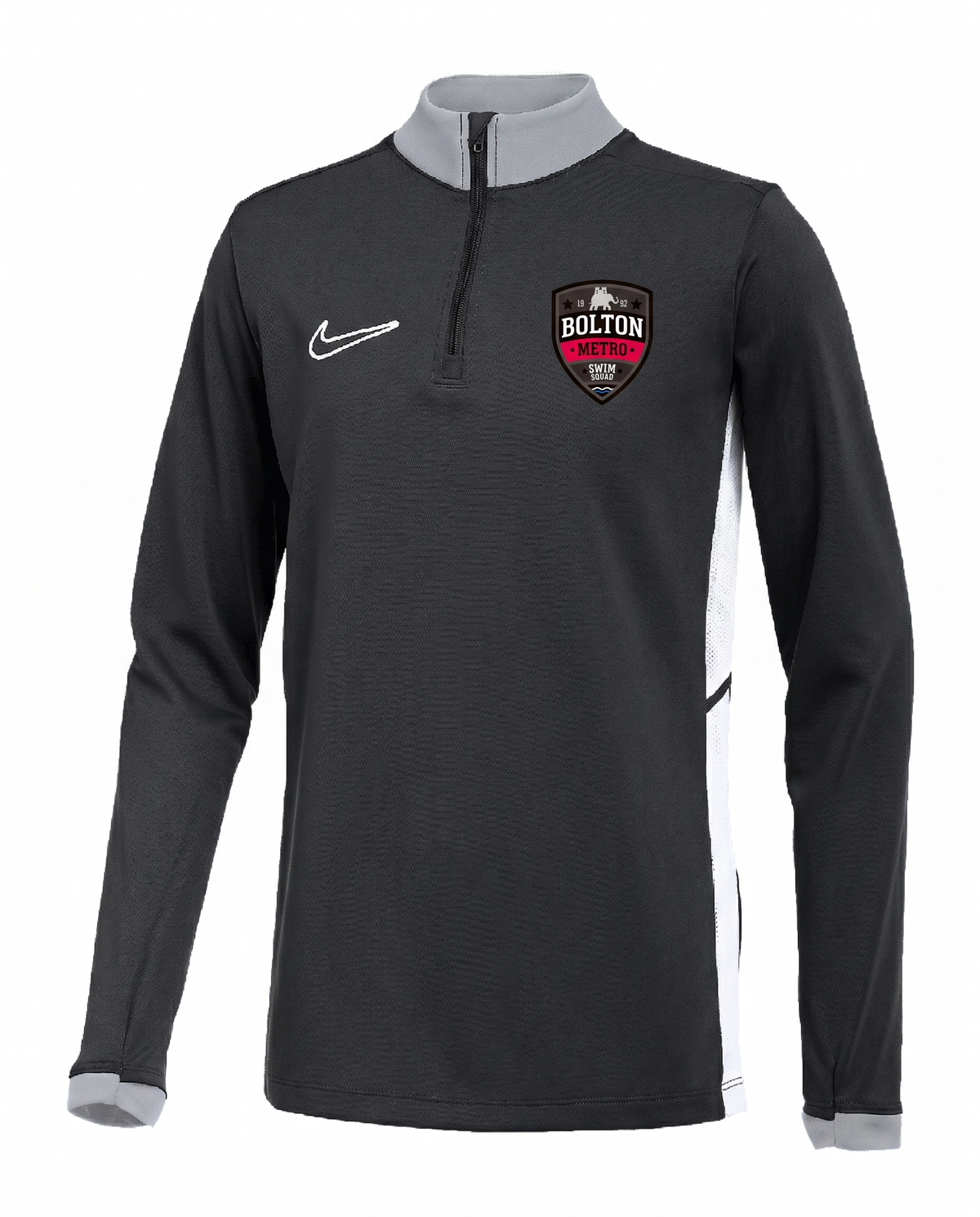 Bolton Metro Nike Dri-FIT Academy 25 Drill Top with club badge – Junior