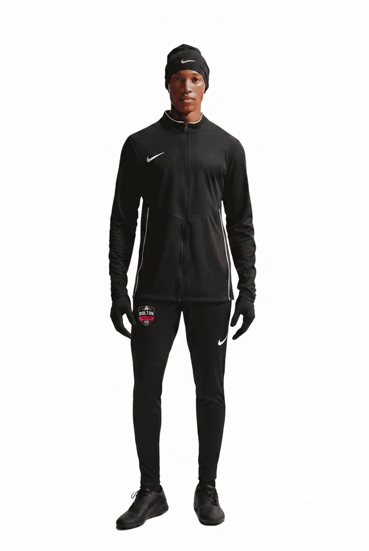 Bolton Metro Nike Dri-FIT Park 26 Pants with club badge – Men's