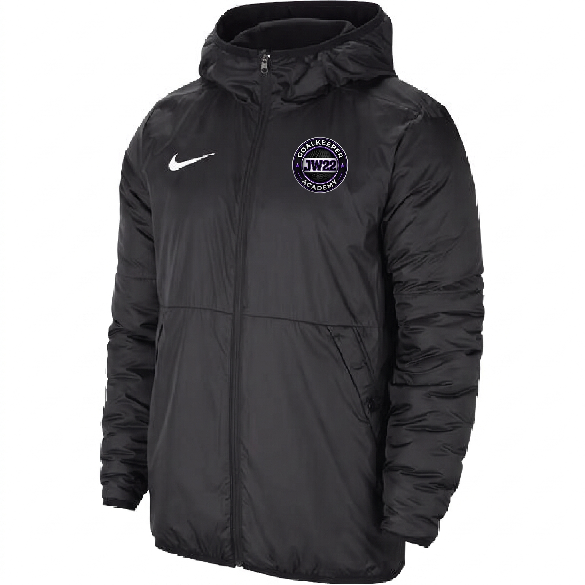 JW22 Goalkeeper Academy Nike Park 20 Fall Jacket in Black