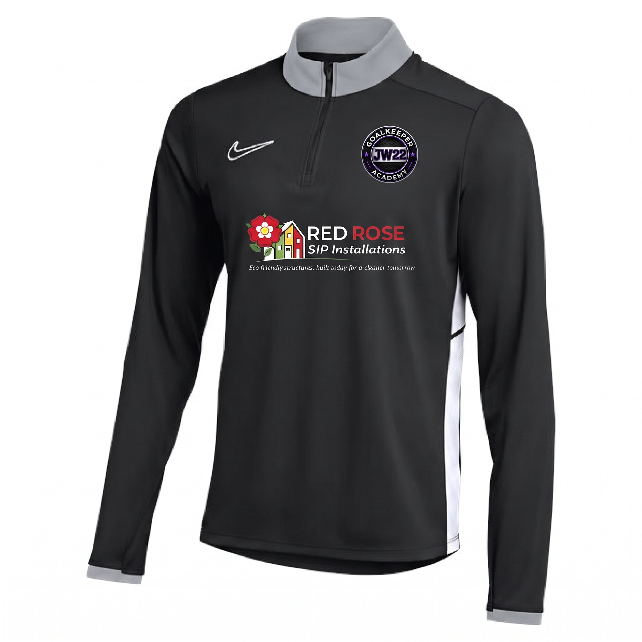 JW22 Goalkeeper Academy Nike Academy 25 Drill Top in Black