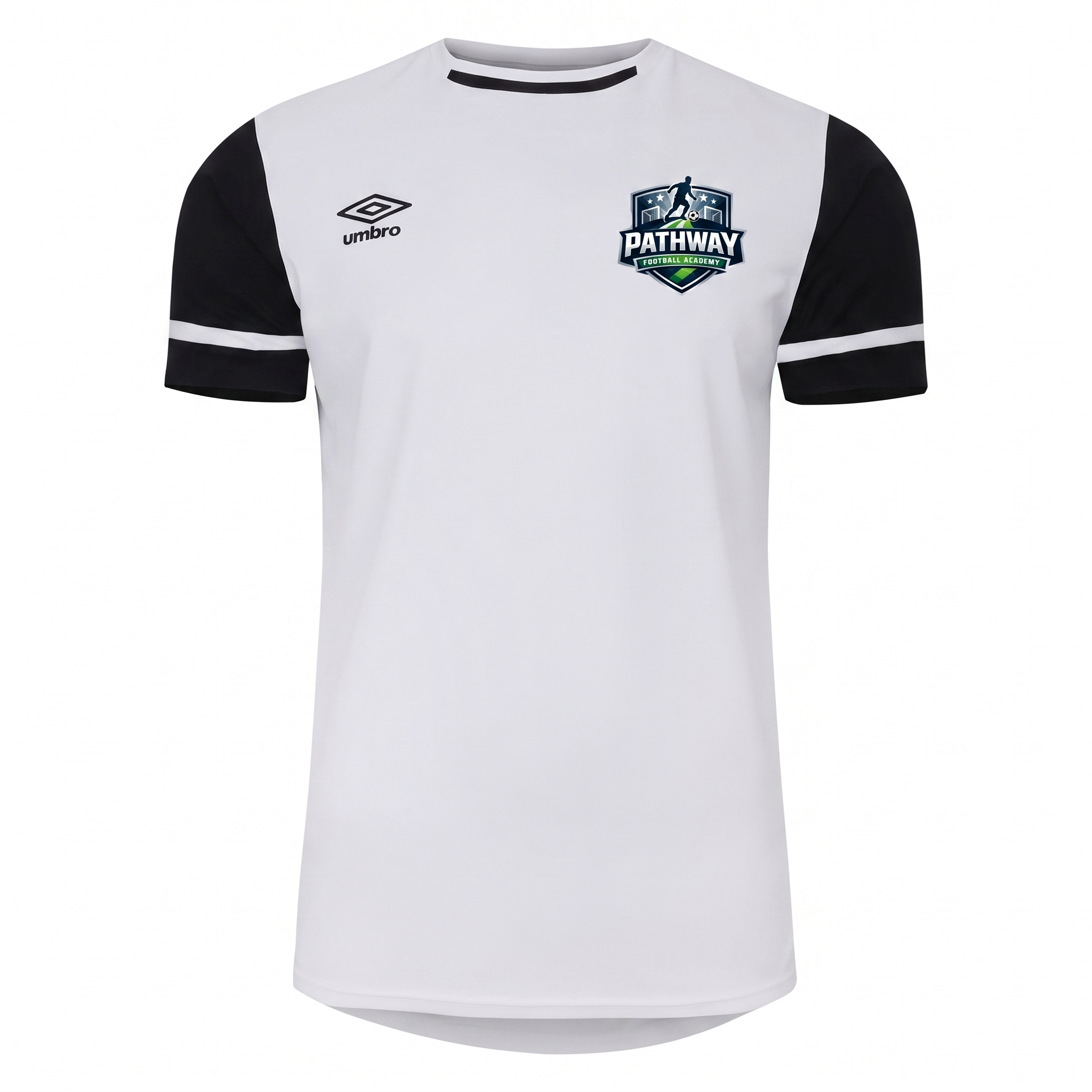 Pathway Football Academy Umbro Cavelle Jersey in Black & White