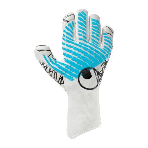 uhlsport FM Cybertec Ultragrip Goalkeeper Gloves – White