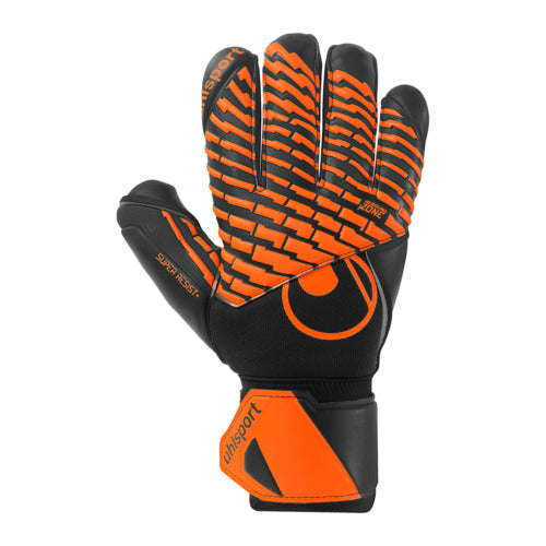 uhlsport FM Super Resist+ HN Goalkeeper Gloves – Black