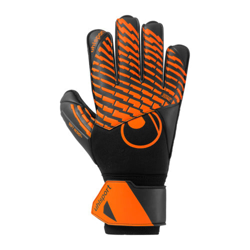 uhlsport FM Soft Resist+ Goalkeeper Gloves – Black