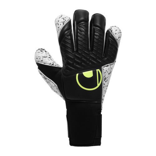 uhlsport FM Supergrip+ Flex Frame Carbon Goalkeeper Gloves – Black