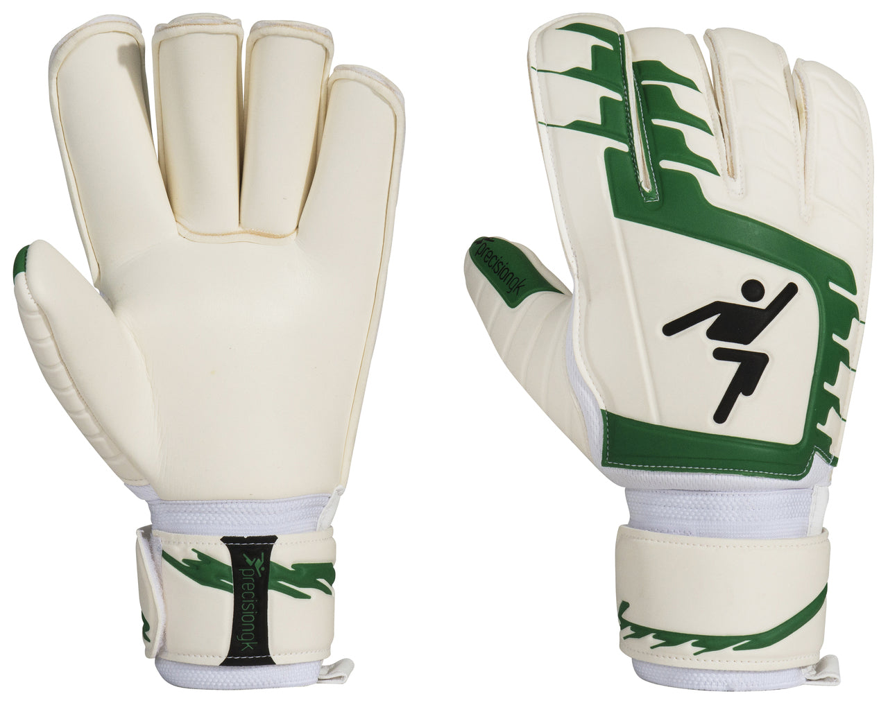 Precision Classic Green Rollfinger Junior Gloves