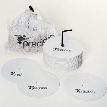 Precision Flat Rubber Marker Discs (set of 20)