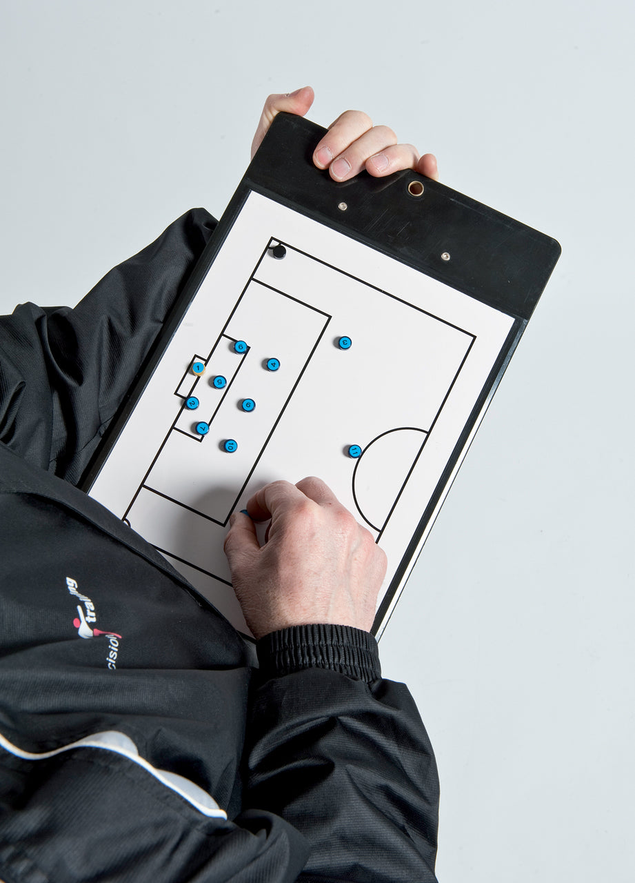 Precision Reversible Soccer Coach Clip Board