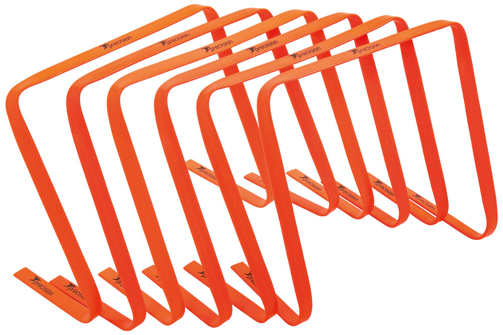 Precision Flat Hurdle Set of 6 - 15" Orange