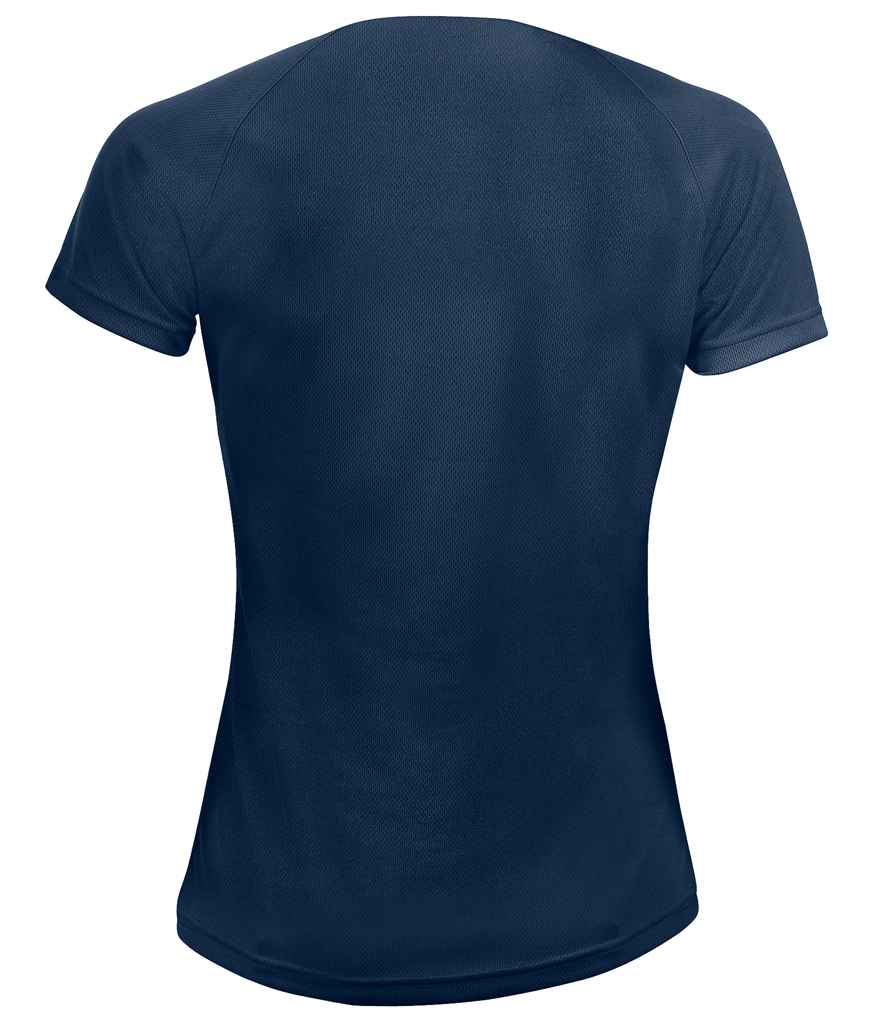 SOL'S Ladies Sporty Performance T-Shirt | French Navy - Lancashire Teamwear