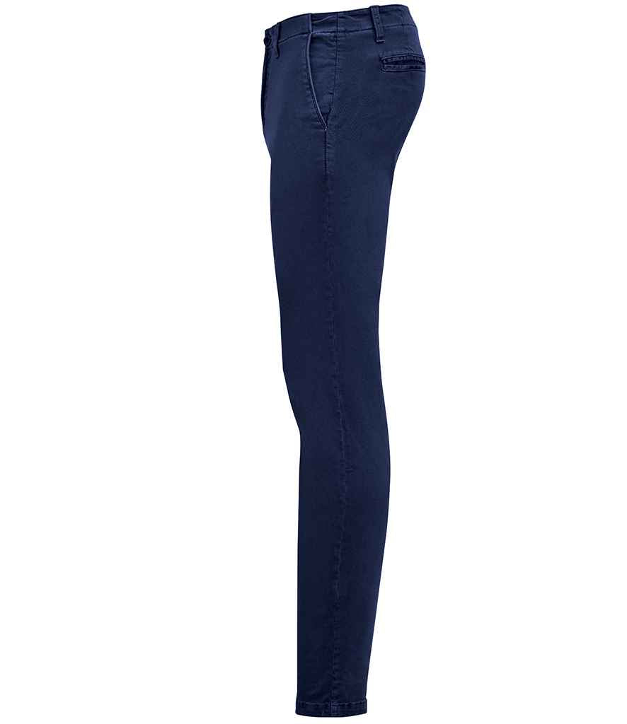 SOL'S Jules Chino Trousers | French Navy - Lancashire Teamwear