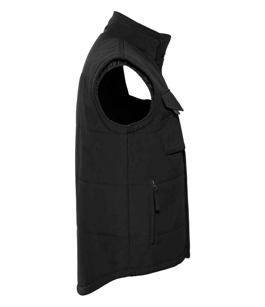Russell Gilet | Black - Lancashire Teamwear