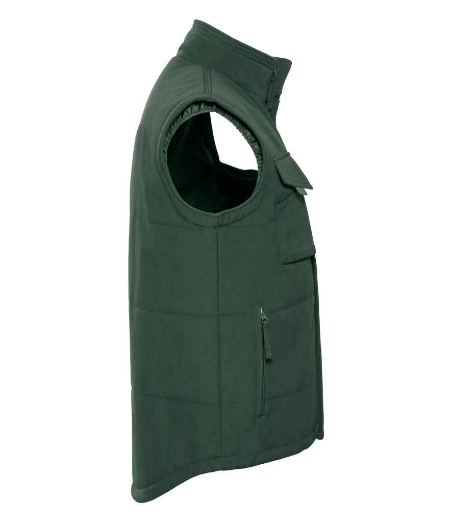 Russell Gilet | Bottle Green - Lancashire Teamwear