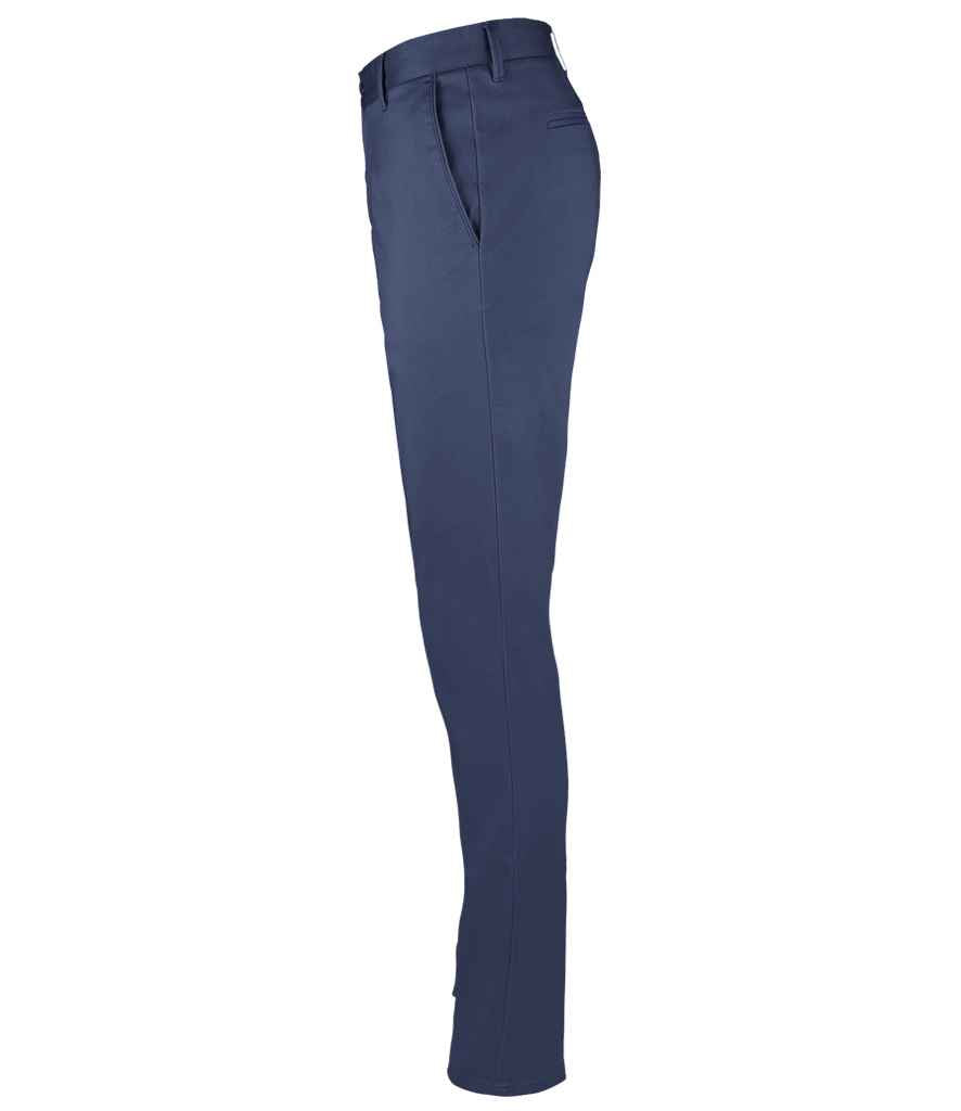 SOL'S Ladies Jared Stretch Trousers | French Navy - Lancashire Teamwear