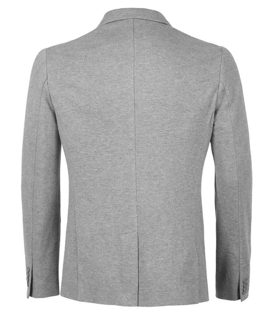 NEOBLU Marcel Piqué Blazer | Grey Marl Suit Jacket - Lancashire Teamwear