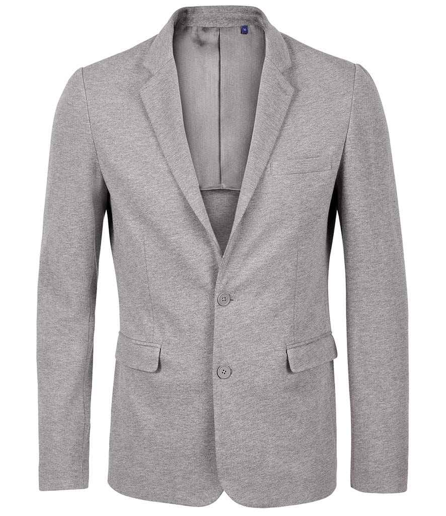 NEOBLU Marcel Piqué Blazer | Grey Marl Suit Jacket - Lancashire Teamwear