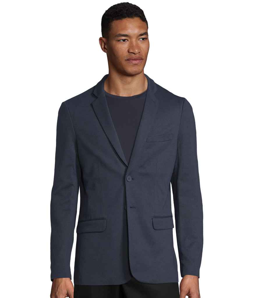 NEOBLU Marcel Piqué Blazer | Night Blue Suit Jacket - Lancashire Teamwear