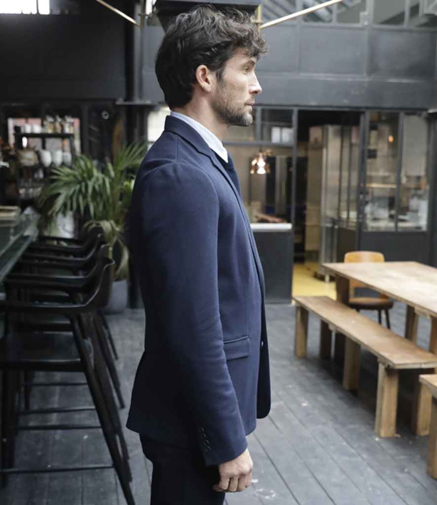 NEOBLU Marcel Piqué Blazer | Night Blue Suit Jacket - Lancashire Teamwear
