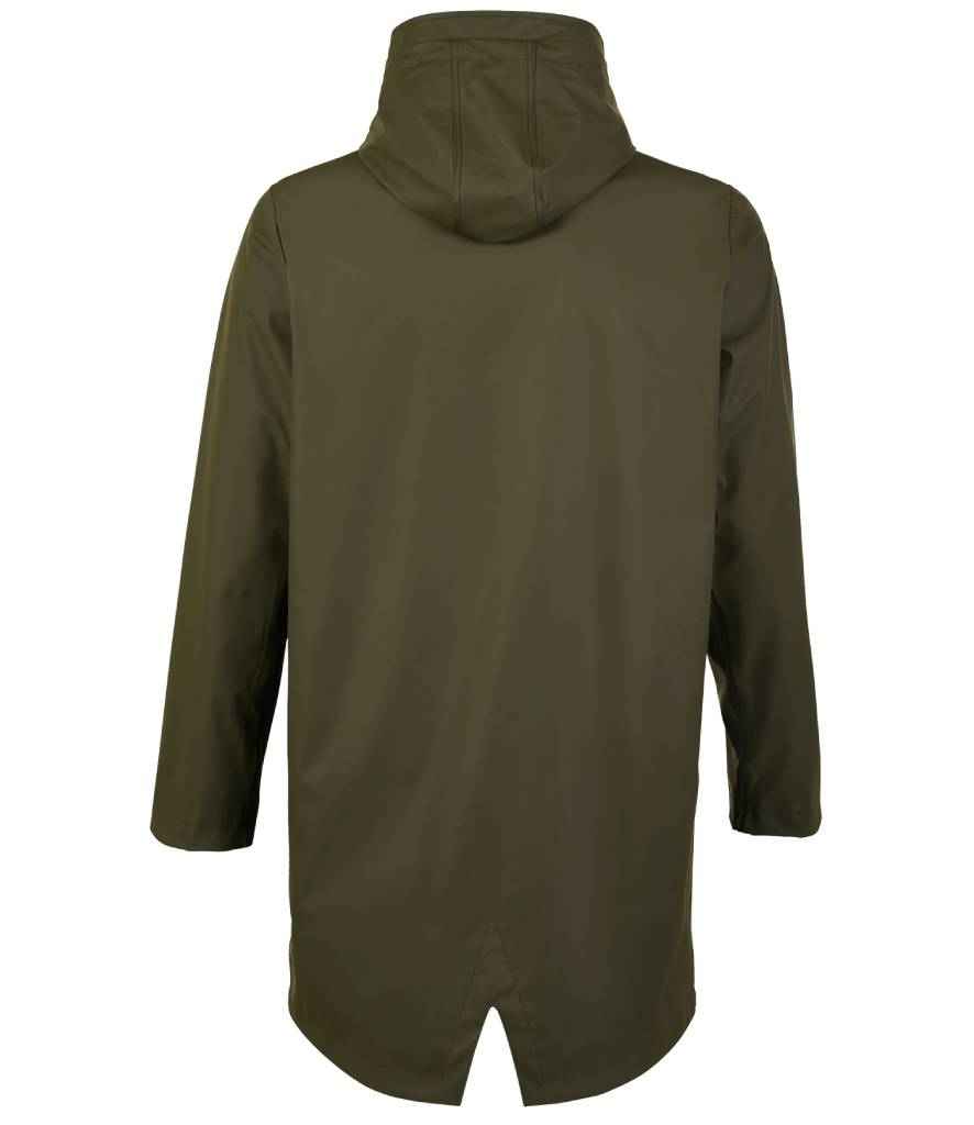 NEOBLU Antoine Wax Parka Jacket | Deep Khaki - Lancashire Teamwear