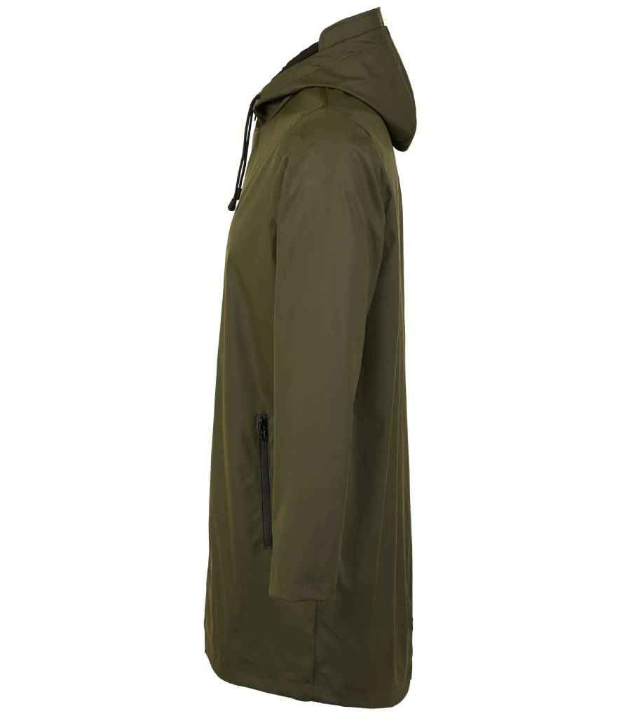 NEOBLU Antoine Wax Parka Jacket | Deep Khaki - Lancashire Teamwear