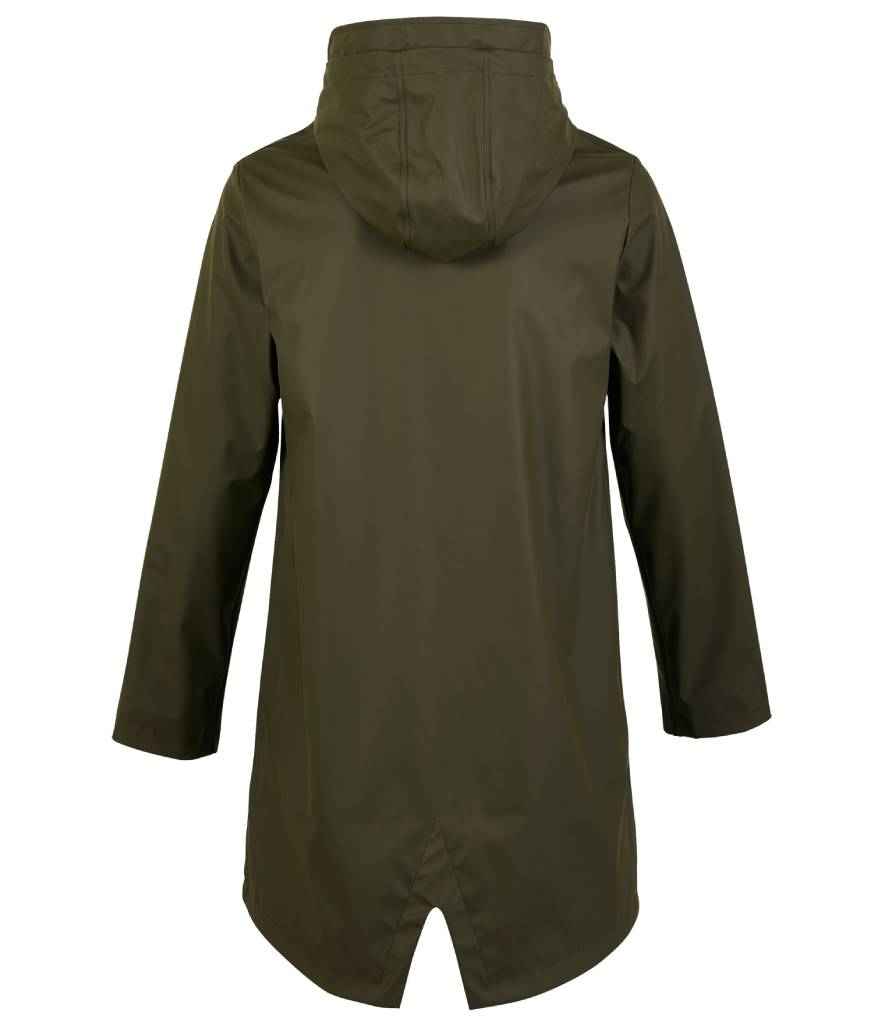 NEOBLU Ladies Antoine Wax Parka Jacket | Deep Khaki - Lancashire Teamwear